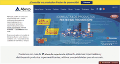 Desktop Screenshot of abinco.com.mx